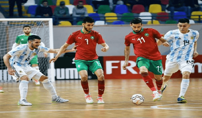 فوتسال- المنتخب المغربي يسحق المنتخب الأرجنتيني بسباعية نظيفة