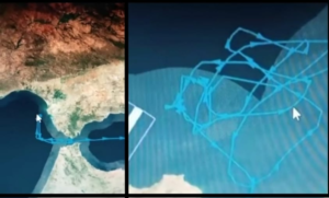 تمويه الباخرة بعد التوجه إلى ميناء إسباني